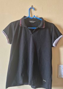 Combo Black Polo &amp; Yellow Top
