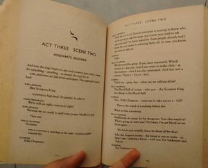 Harry Potter and the Cursed Child Book