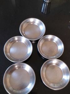 Set of 5 Metal Plates