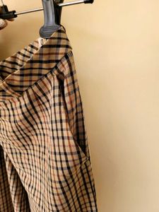 Stylish Plaid Cropped Pants