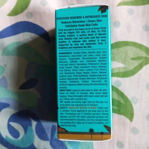 Pilgrim AHA BHA Peeling Solution