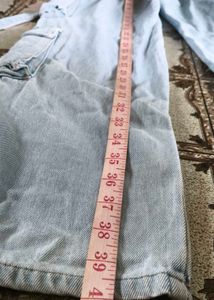 Light Wash Cargo Jeans