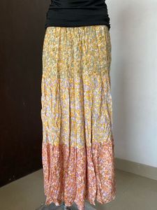 Floral Maxi Skirt Set