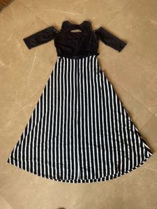 Stylish Maxi Dress With Belt
