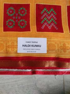 Beautiful Bandhani printed saree