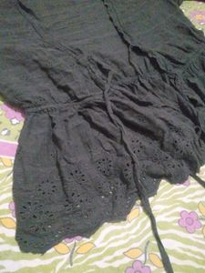 Chic Dark Grey Peplum Cardigan