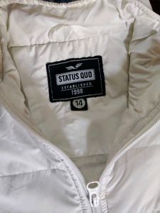 White Puffer Vest (Jackets)