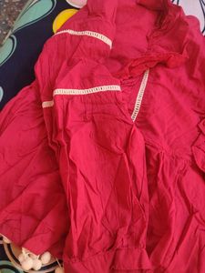 Magenta Top With M Size