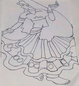 Trending Paper Painting unique beautiful Art