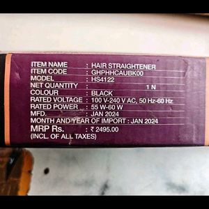 Havells HS4122 Hair Straightener