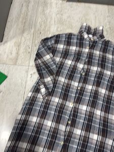 Plaid Flannel Shirt Dress