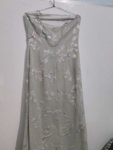 Elegant Embroidered Evening Gown