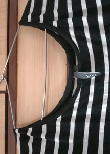 Striped Tunic Top🖤
