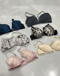 Set of 6 Assorted Bra