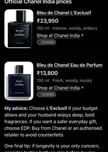 Bleu de Chanel Perfume for Men