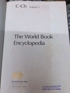 Vintage 'The World Book' Encyclopedia