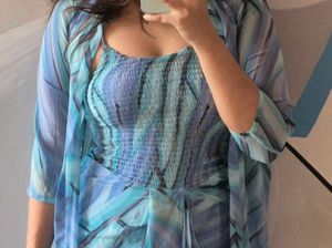 sea dress with jacket