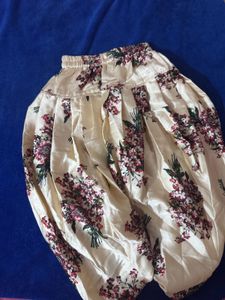 Floral Dhoti Kurta Set
