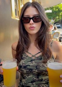 Vintage Camouflage Cami Tank Top