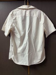 Off-White Half-Sleeves Shirt