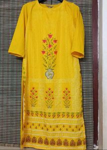 Yellow Kurti