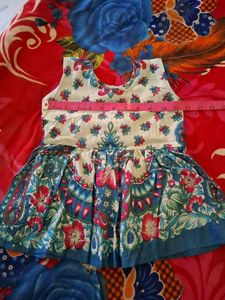 1 Peplum top and 3 Frocks