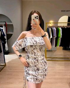 Floral Off-Shoulder Ruched Mini Dress