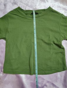 Green Zudio Top