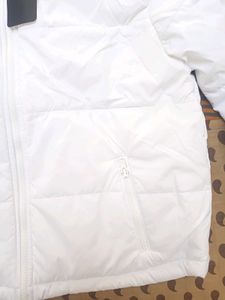 Branded puffer jacket