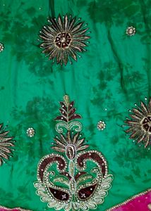 Embroidered Lehenga Choli Skirt Saree