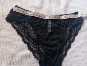 Lace Trim Bikini Briefs