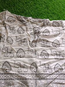 Elephant Print Pajama Set