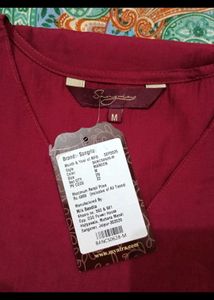 Maroon co ord set
