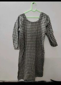 Classic Plaid Kurta