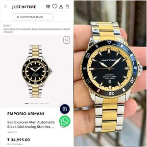 EMPORIO ARMANI SEA EXPLORER – DIVER STYLE MEETS LU