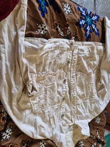 ONLY Beige Denim Jacket
