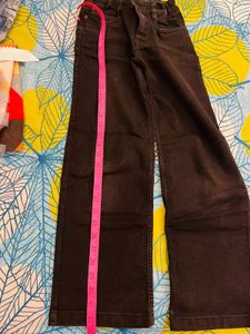 Wide Leg Black Jeans