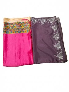Silk Saree Fabric Set