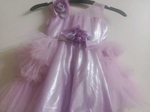Cute Purple Party Dress