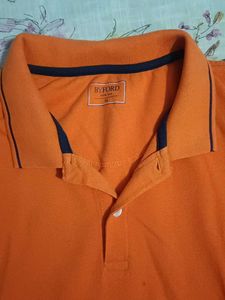 Men's Orange Polo T-Shirt