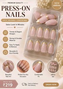 Press-On Nails - 24pcs