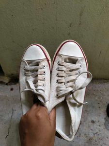 converse like white shoes