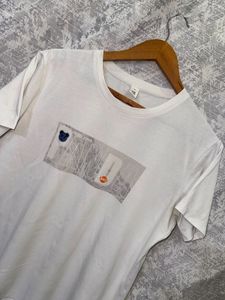 Graphic Print White T-Shirt