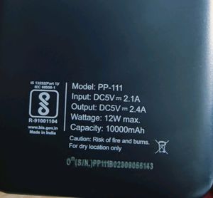 Ambrane Mobile Power Bank. New  With Tag.