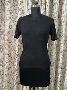 Black Crew Neck T-Shirt