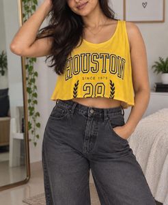 Yellow Houston "Since 1975" Graphic Tee
