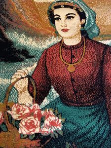 Carpet/wall Hanging From Burma