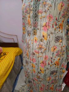 Floral Print Kurta Set