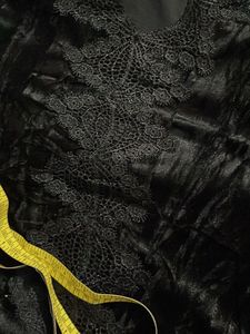 Vintage Elegant Black Velvet Lace Top