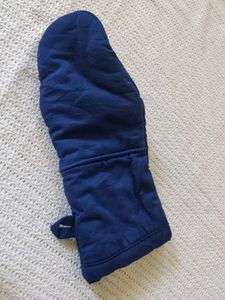 Blue Oven Mitt
